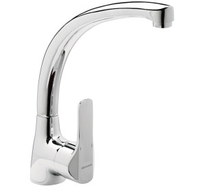 Grifo de cocina monomando caño fundido Cromado K8